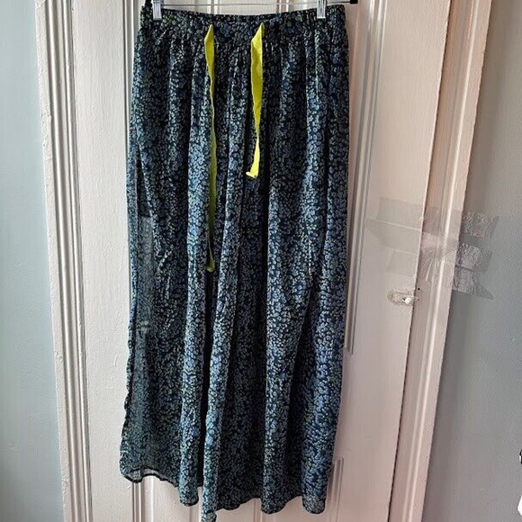 Free People Other - Intimately FP Free People Drop Crotch Wide Leg Elastic Waist Lounge Pants Large